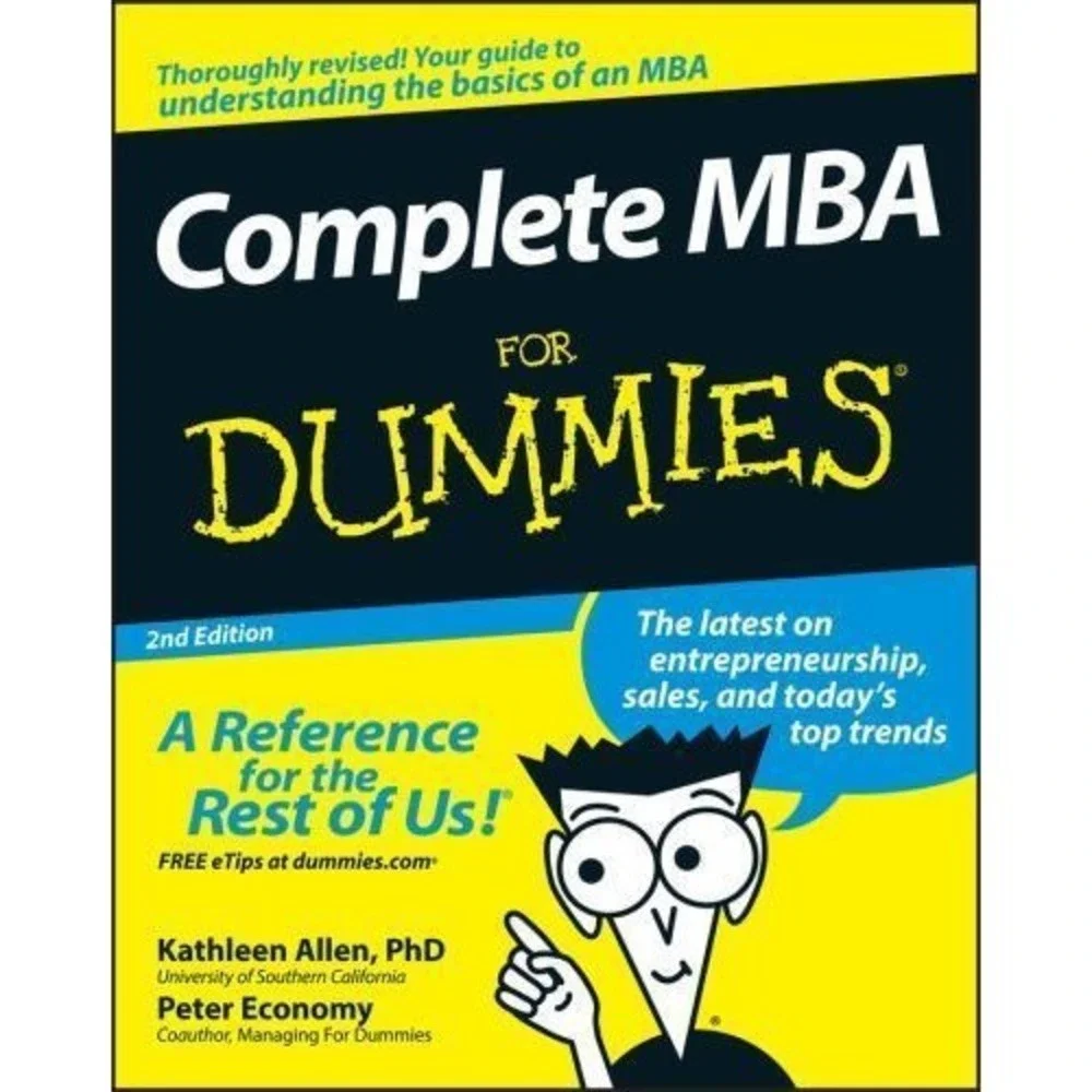 Complete MBA For Dummies - Paperback By Allen, Kathleen - GOOD